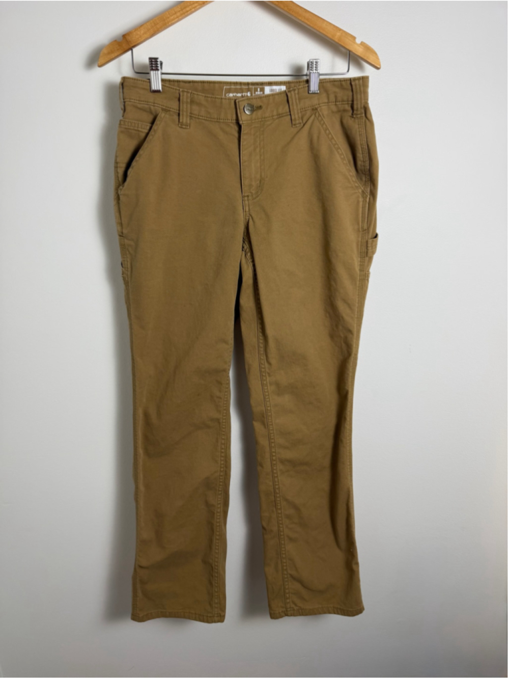 Carhartt Rugged Flex Loose Fit Canvas Work Pants Size 6